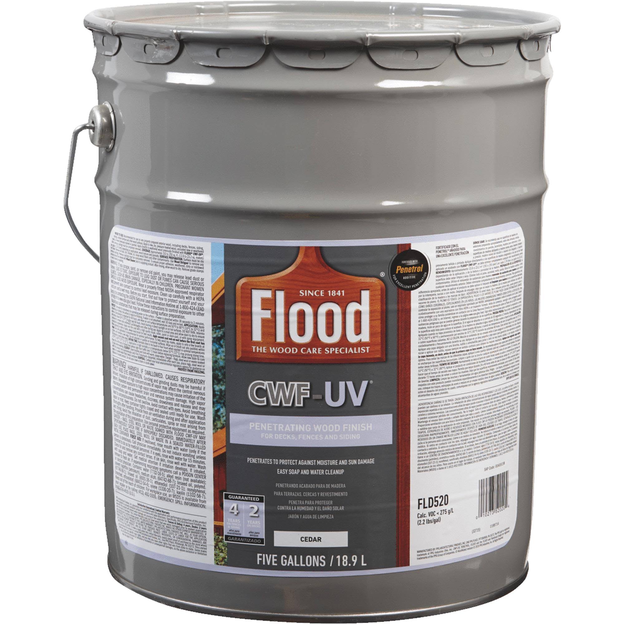 5-Gallon Cedar CWF-UV Wood Finish