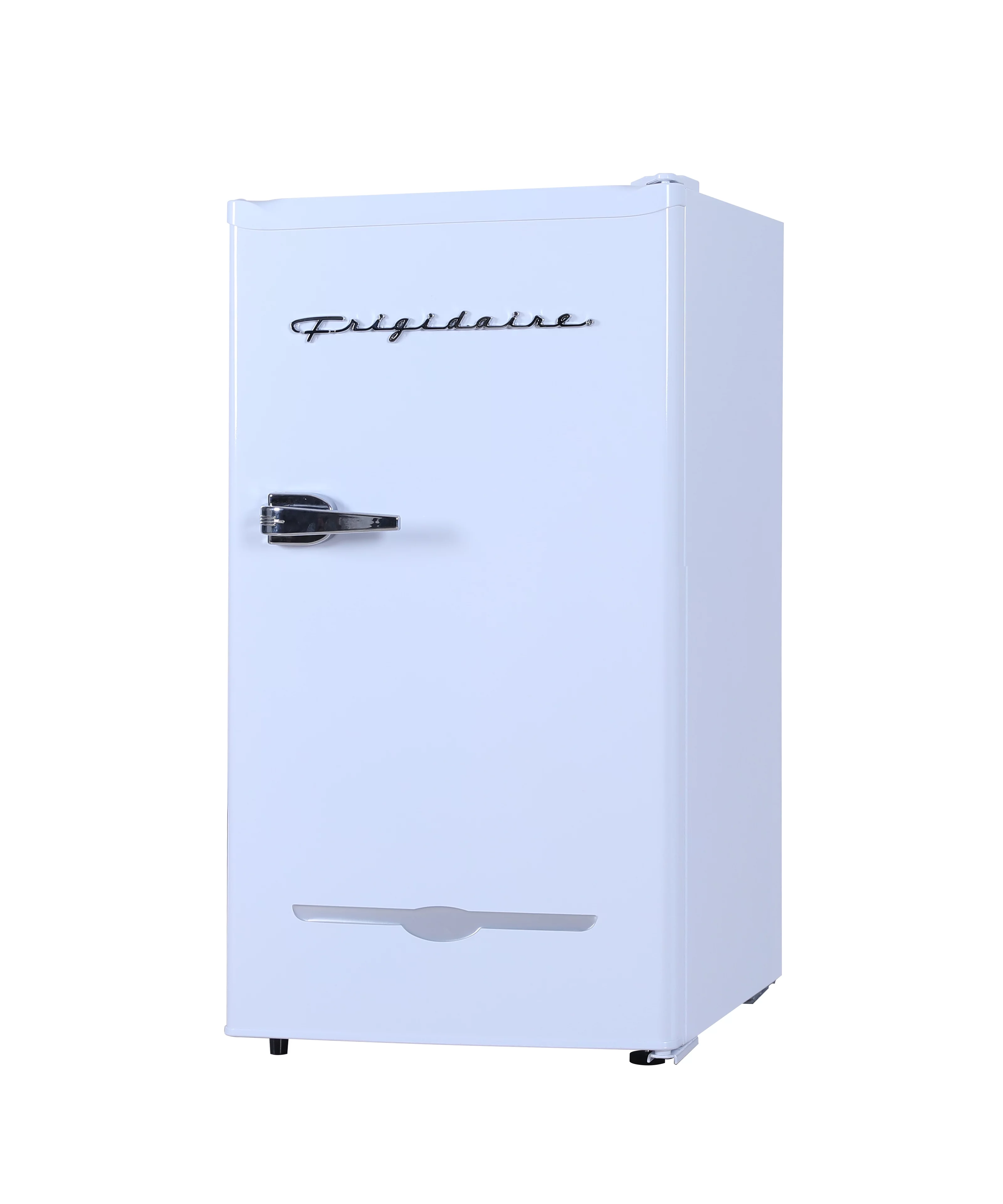 Frigidaire 3.2 Cu Ft Retro Mini Fridge With Side Bottle Opener, (EFR376) White
