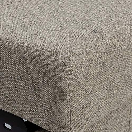 RecPro Charles RV 68" Jackknife Sofa | Love Seat | Sleeper Sofa | RV Furniture | RV Couches (Oatmeal)