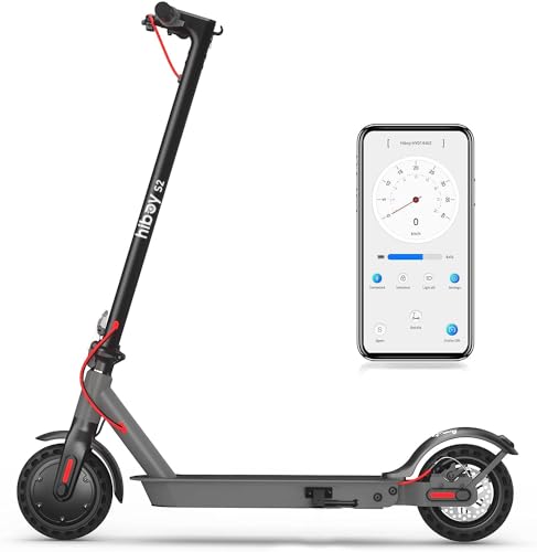 Hiboy S2 Series Electric Scooter, 8.5"-12" Tires, Up to 17-38 Miles Range, 350W/500W Powerful Motor & 19/23 MPH Portable Folding Commuting Electric Scooter for Adults with Double Braking System