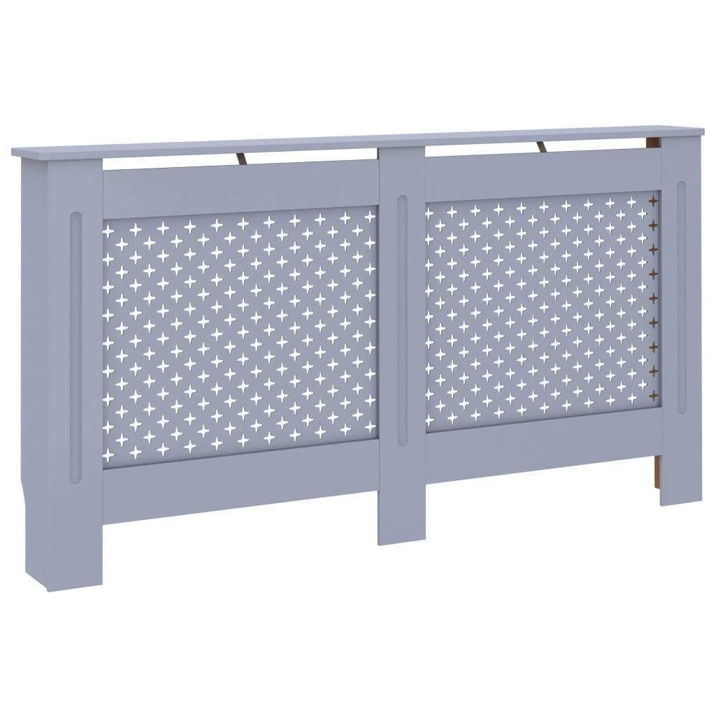 vidaXL Radiator Cover 67.7x22x17.5x22x31.9x22 MDF, 288199