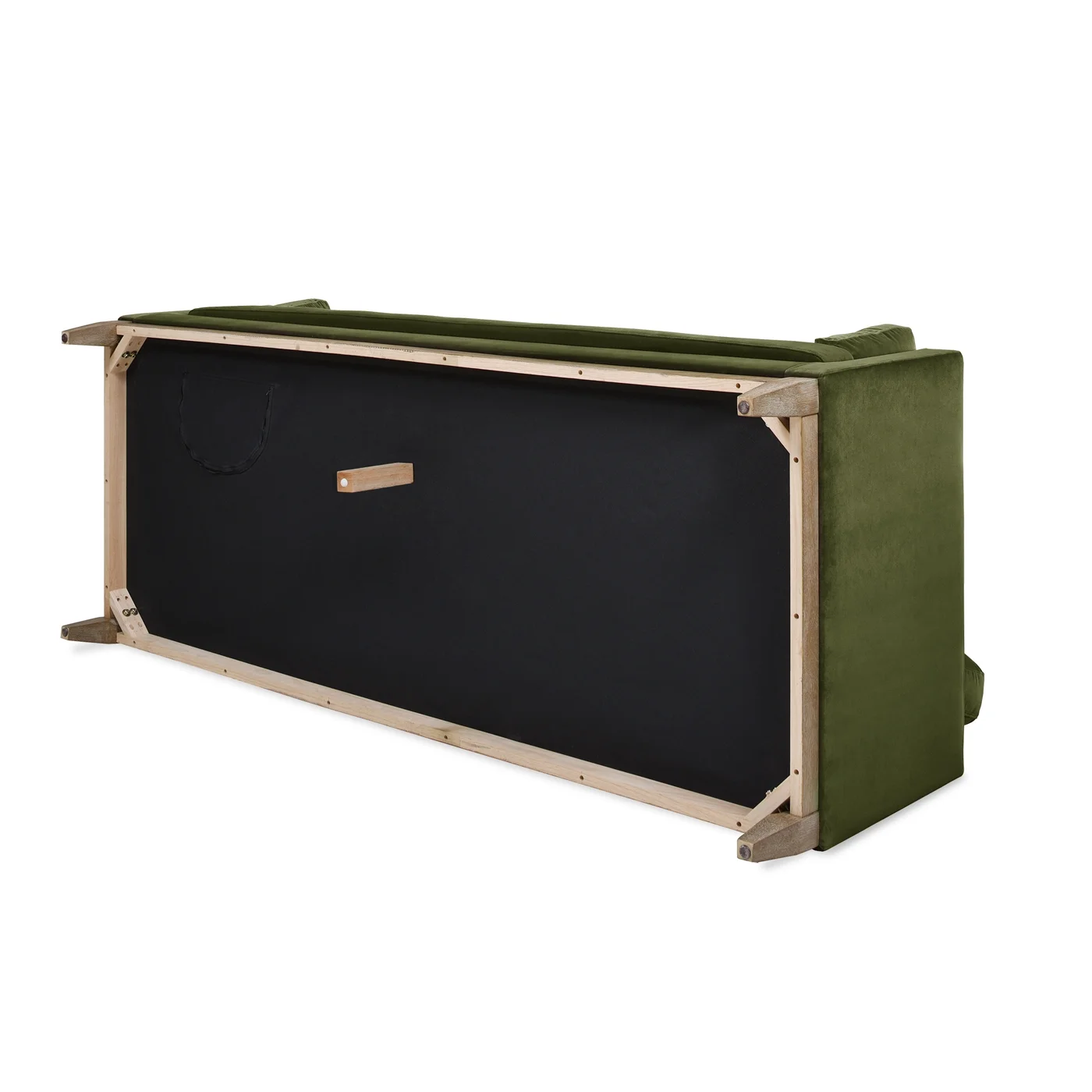 Jennifer Taylor Home Knox 84" Modern Farmhouse Sofa Olive Green