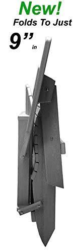 DuraWeather Poly Classic King Size Folding Adirondack Chair (Driftwood Grey)