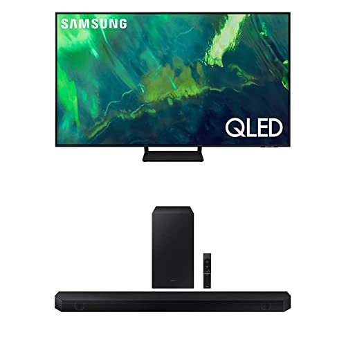 SAMSUNG Class QLED Q70A Series - 4K UHD Quantum HDR Smart TV with Alexa Built-in