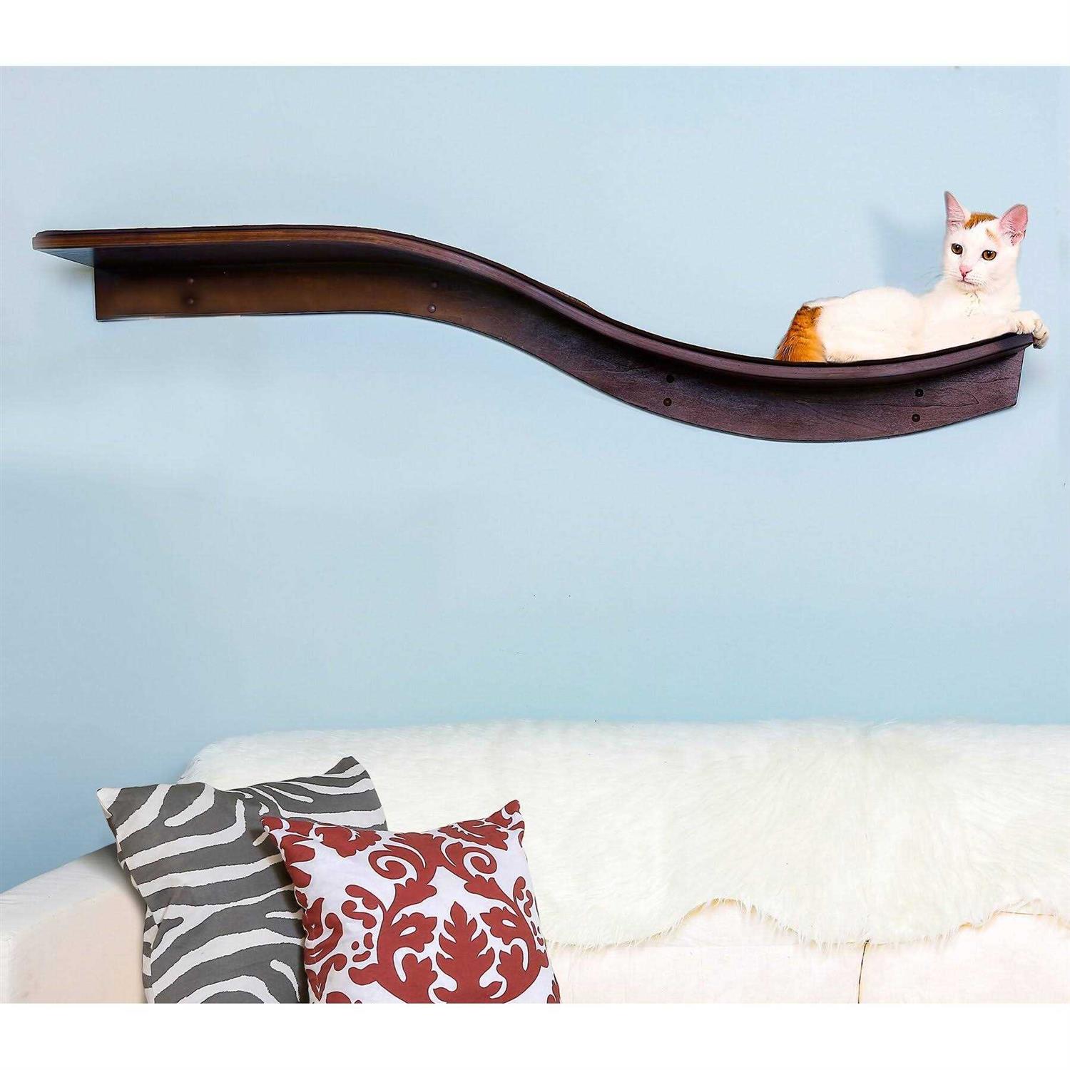 The Refined Feline Lotus Branch Cat Shelf - Pet Supplies online store