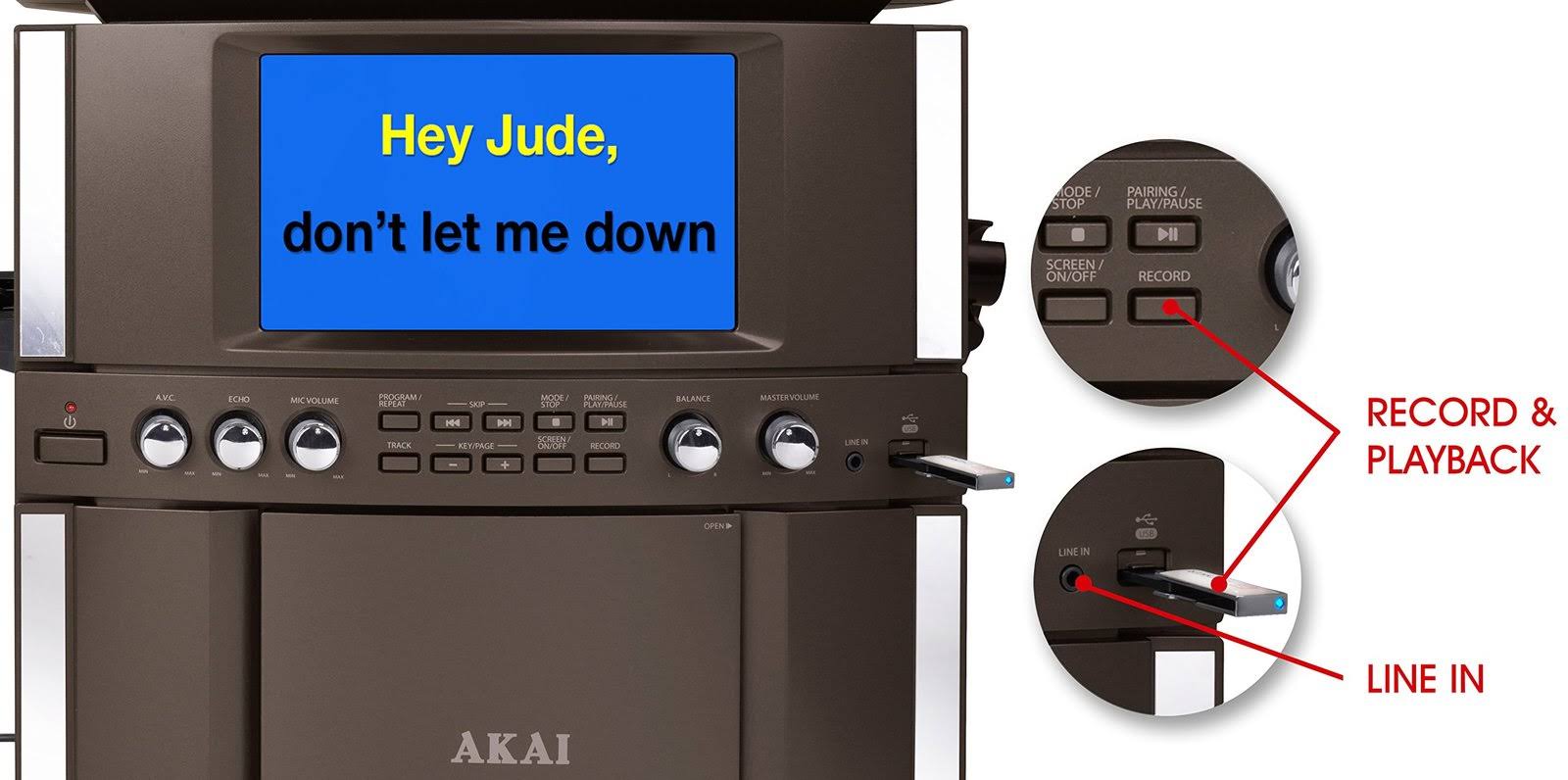 Akai KS800-BT Karaoke System