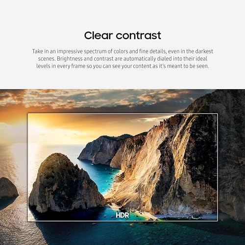 SAMSUNG Class Crystal UHD 4K DU7200 Series HDR Smart TV w/Object Tracking Sound Lite (Renewed)