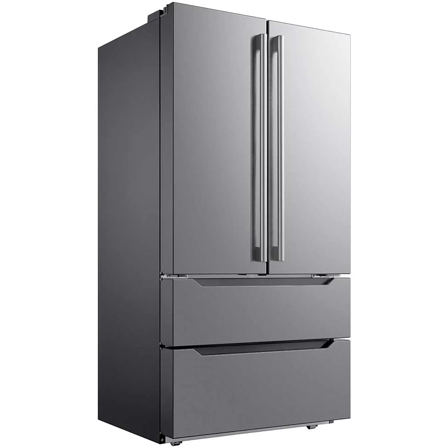 Midea 22.5-Cu. Ft. French Door Refrigerator in Stainless Steel