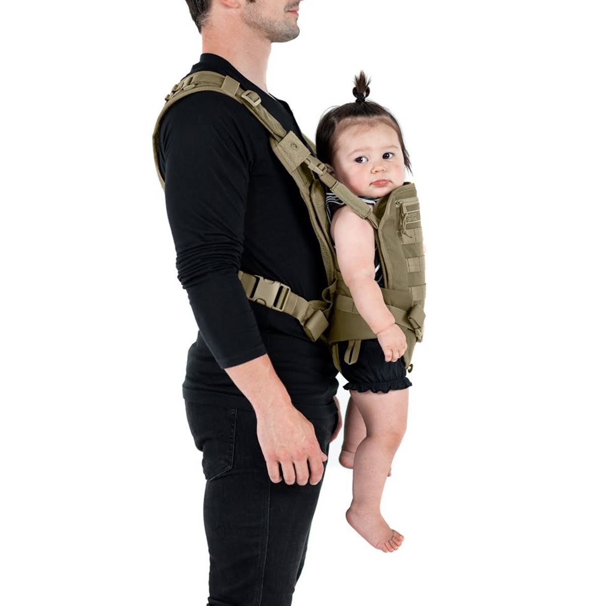 Mission Critical S.01 Action Baby Carrier, Baby Gear for Dads (Gray)