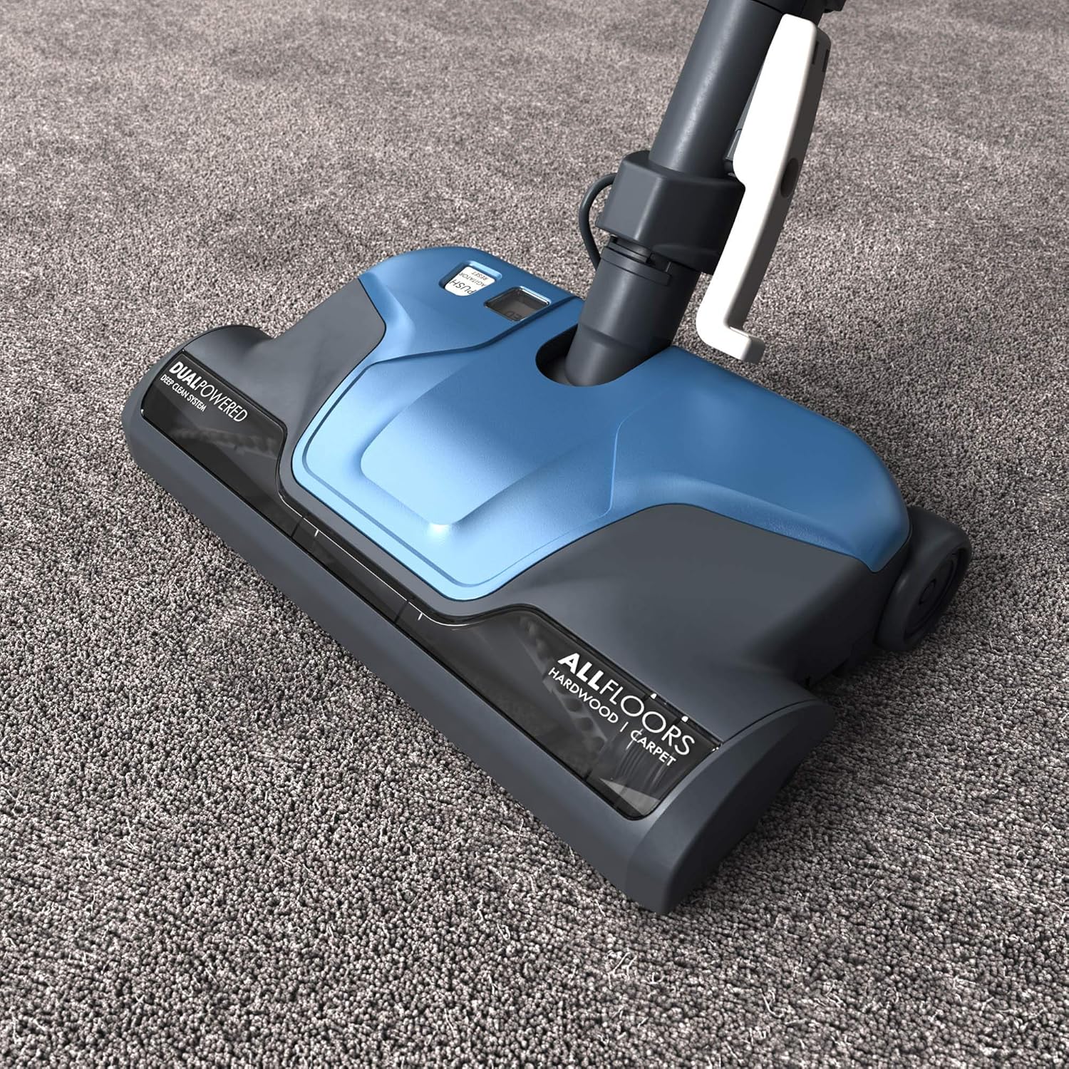 Kenmore 200 Series 14 Inch Adjustable Bagged Canister Vacuum Cleaner, Blue