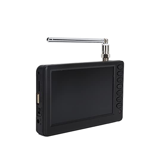 Yoidesu 5 inch Portable TV, ATSC HD TFT LED Pocket Digital Television Mini TV, 1080P Digital TV with Remote Control, 1500mAh Rechargeable Battery