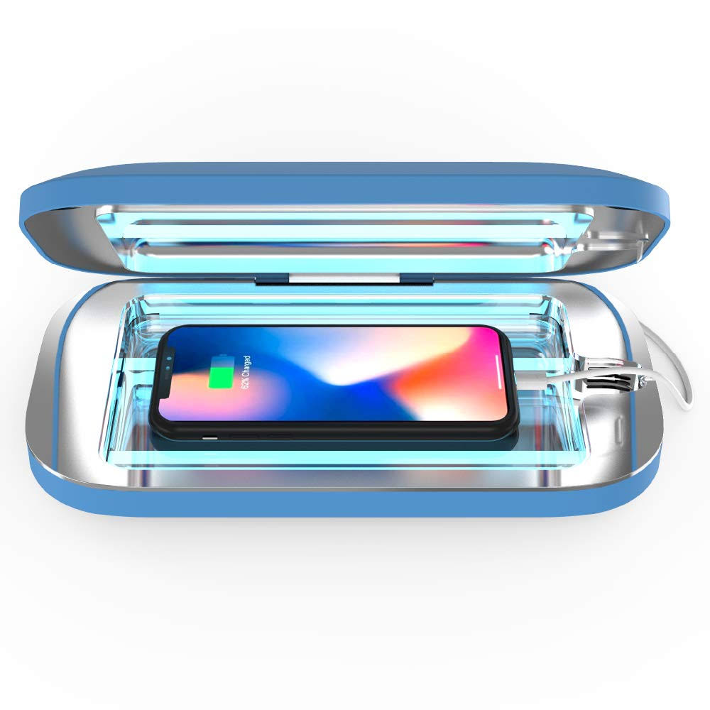 PhoneSoap Pro Universal Smartphone Sanitizer Blue
