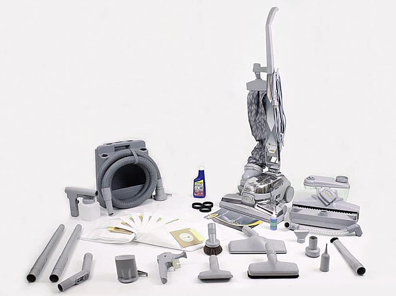 Kirby Vacuum Cleaner Upright Ultiamte Diamond Edition G8 Full Home Cleaning Kit and Shampoo System (Renewed)