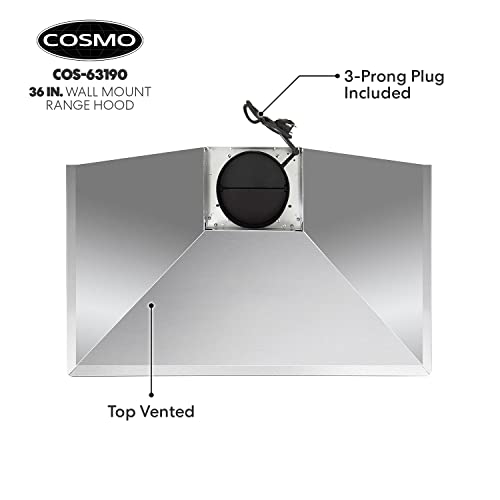COSMO Wall Mount Range Hood