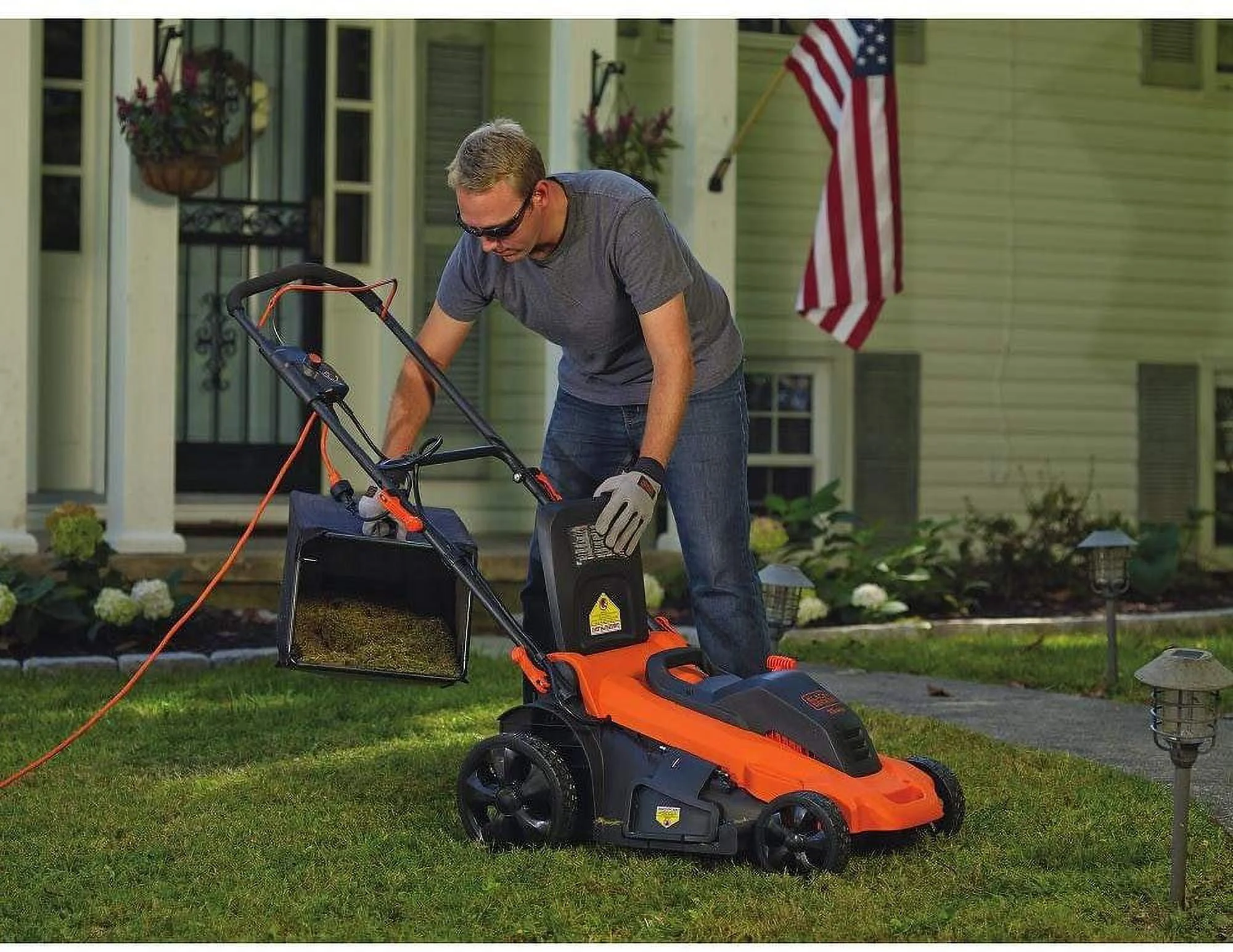 BLACK+DECKER MM2000 13 Amp Corded Mower, 20-Inch