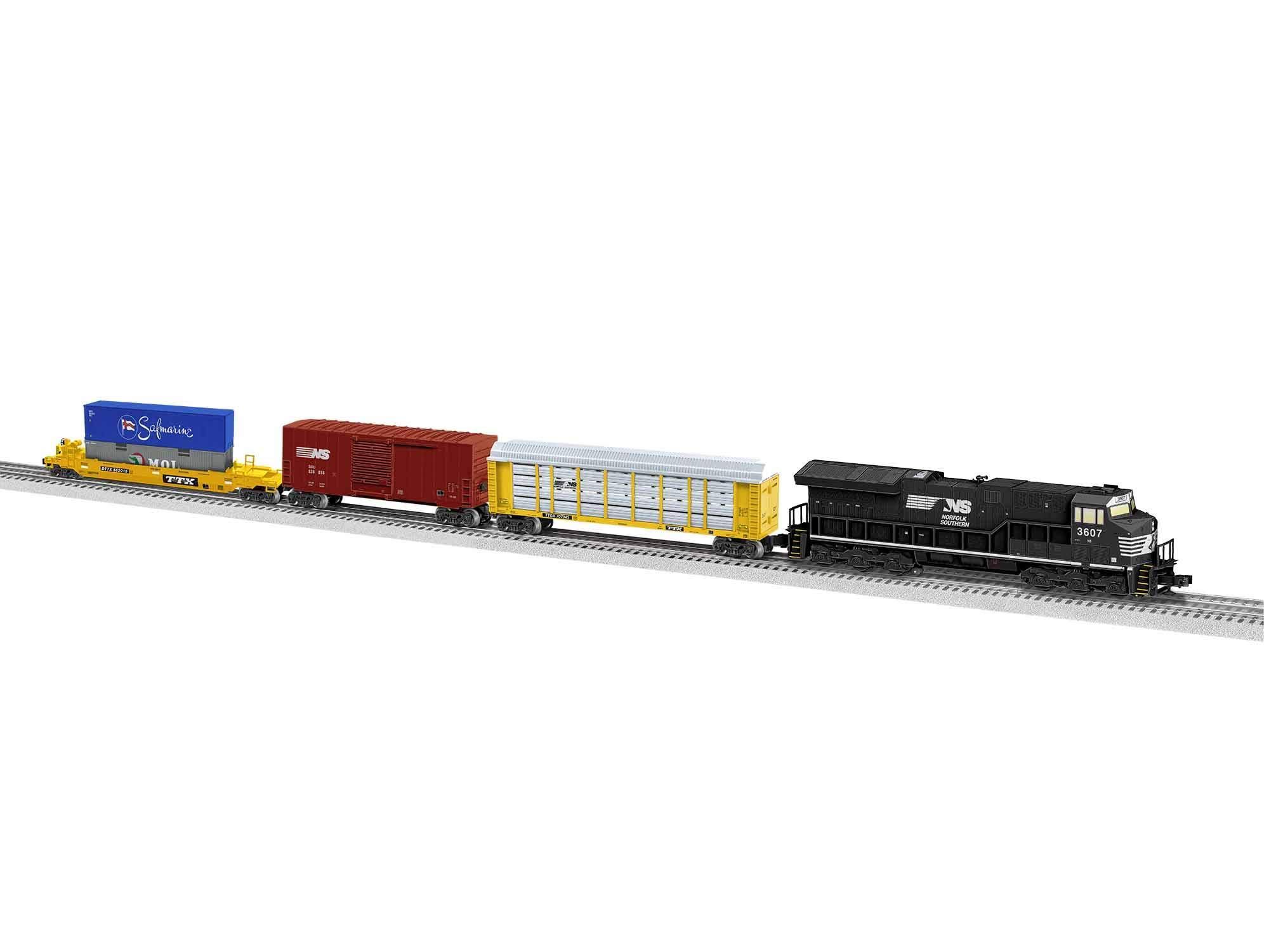 O-Scale Lionel Norfolk Southern Modern Freight Tier 4 LionChief Set
