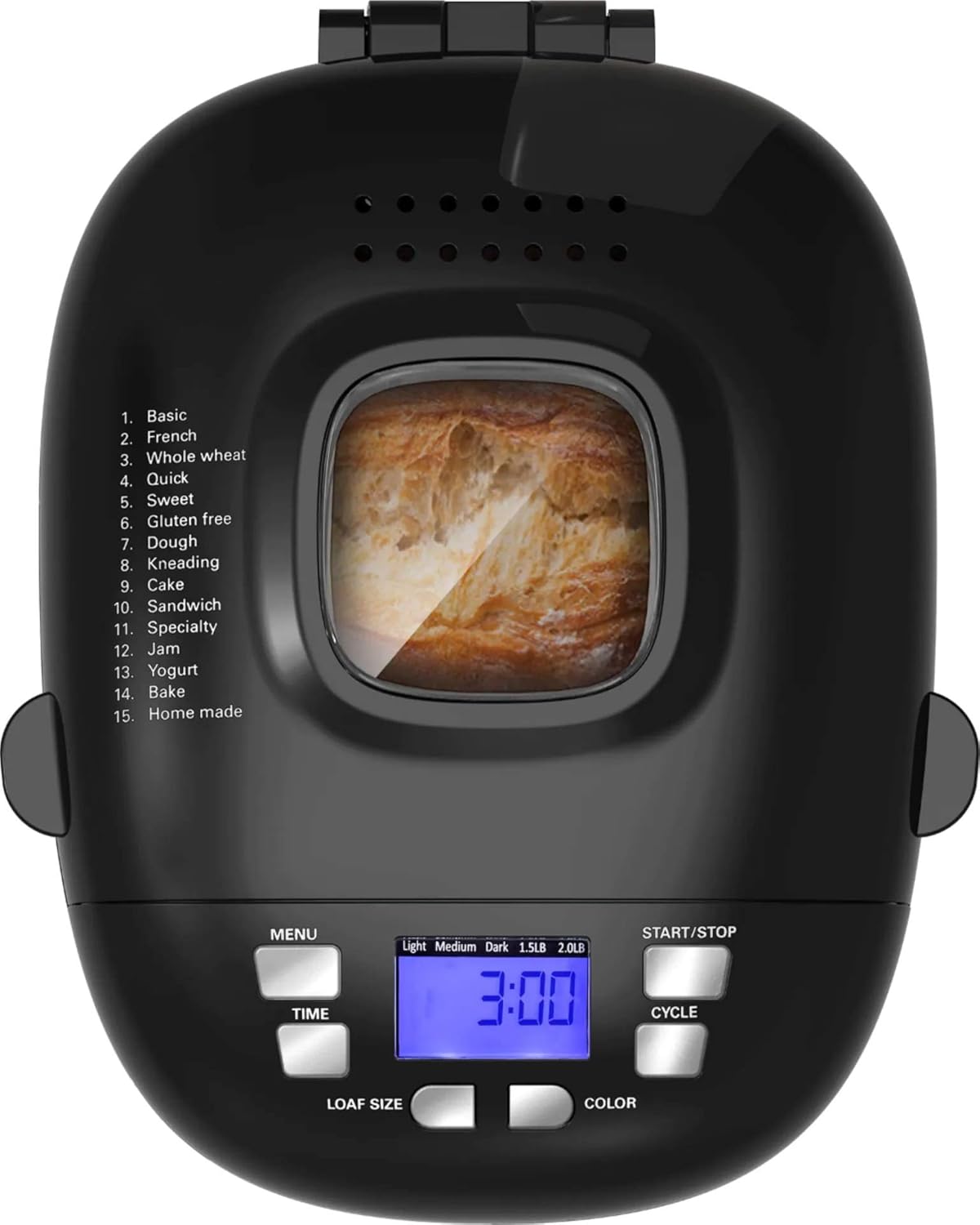 Bella Pro Series 2lb. Bread Maker Black