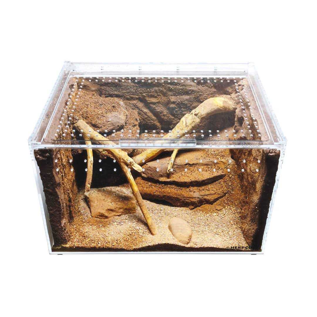 HerpCult Acrylic Clear-Top Reptile Habitat - Pet Supplies online store