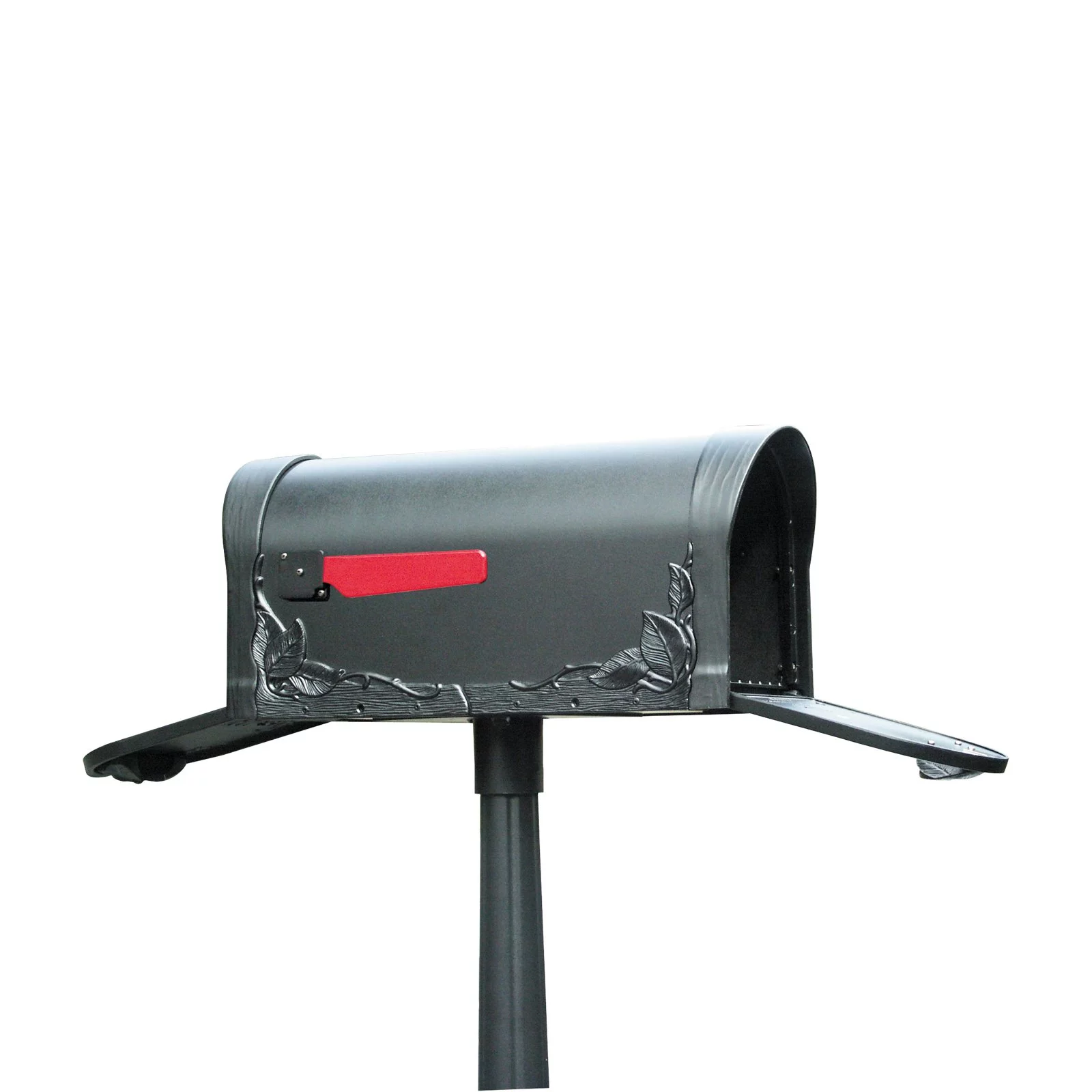 Special Lite Products Floral Curbside Mailbox with Two Doors