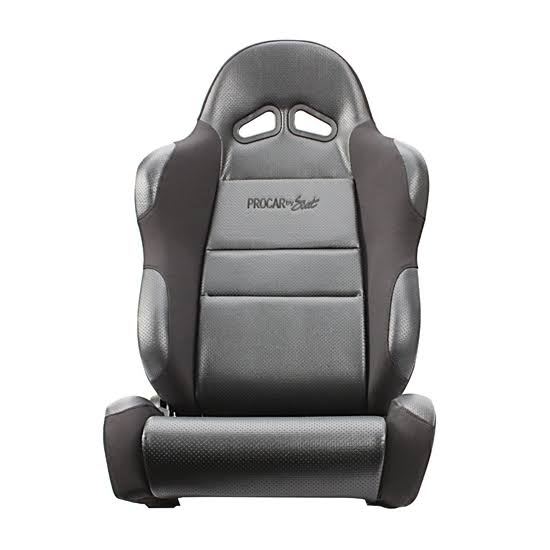 Scat Enterprises 80-1605-61l Sportsman Racing Seat - Left - Black Vinyl/Vlour