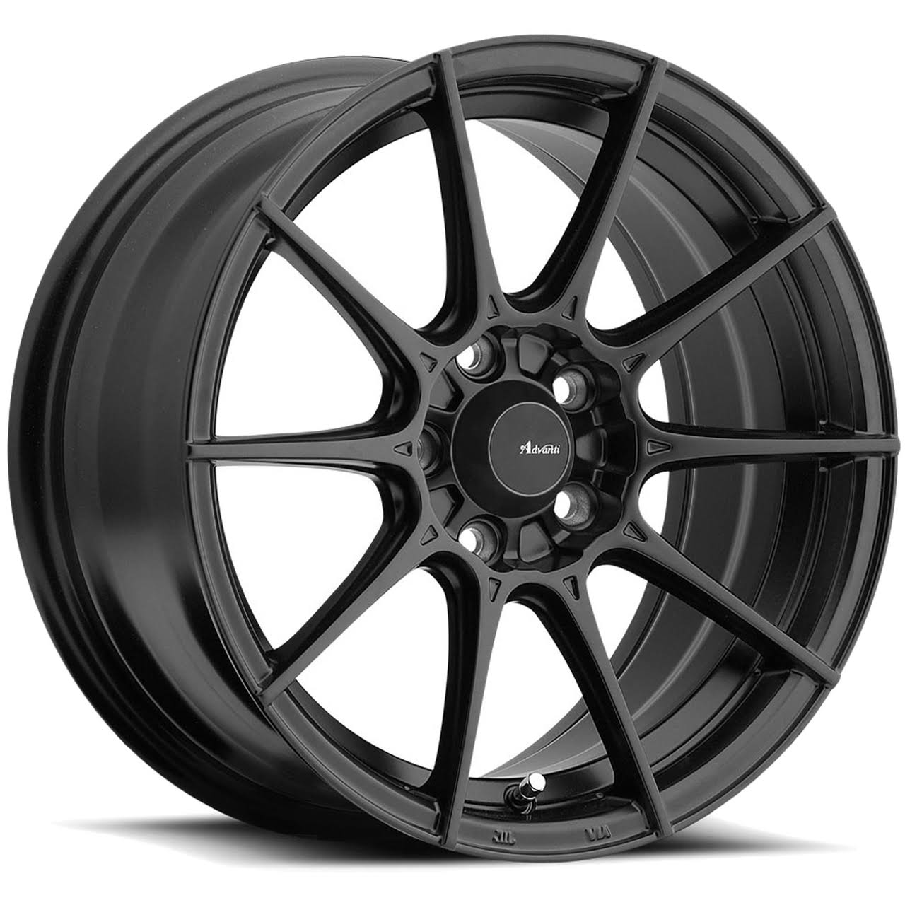 Advanti Racing 79B Storm S1 17x9 5x112 +30mm Matte Black Wheel Rim