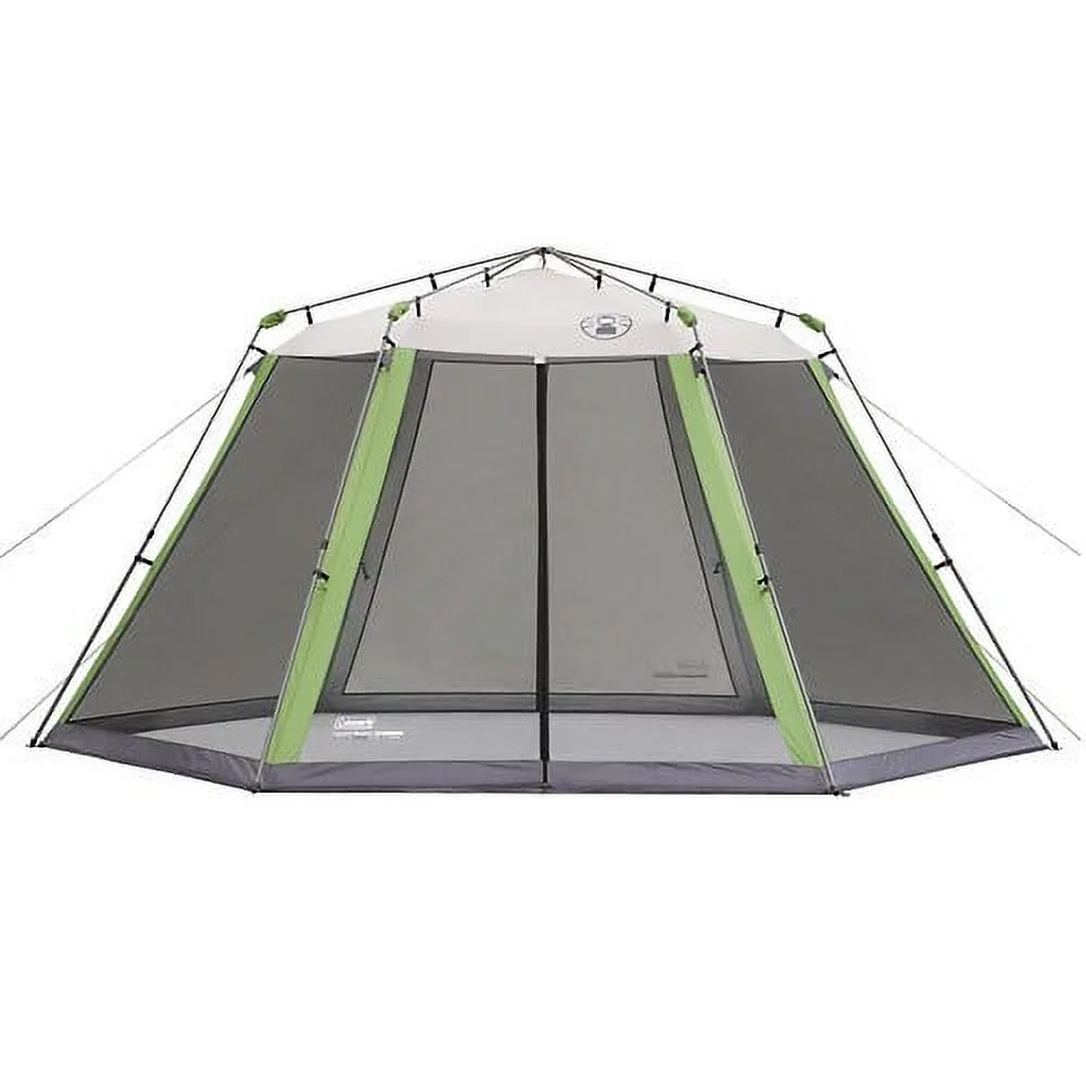 Coleman? Screen House Canopy Sun Shelter Tent with Instant Setup, 1 Room, Green