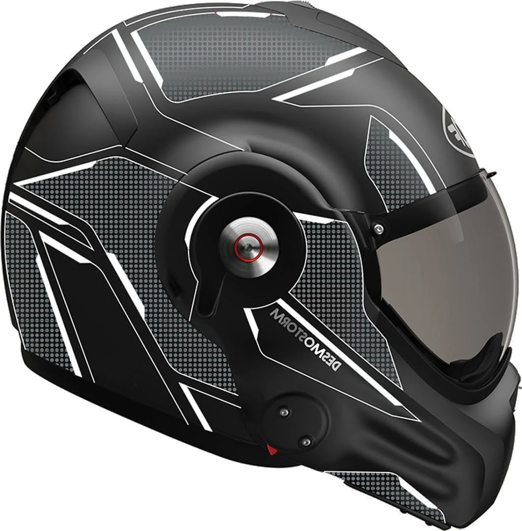 Roof Desmo Storm Matt Black Titan White L