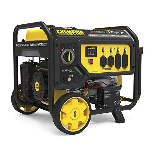 Champion Power Equipment 100813 9375/7500-Watt Portable Generator with Electric Start