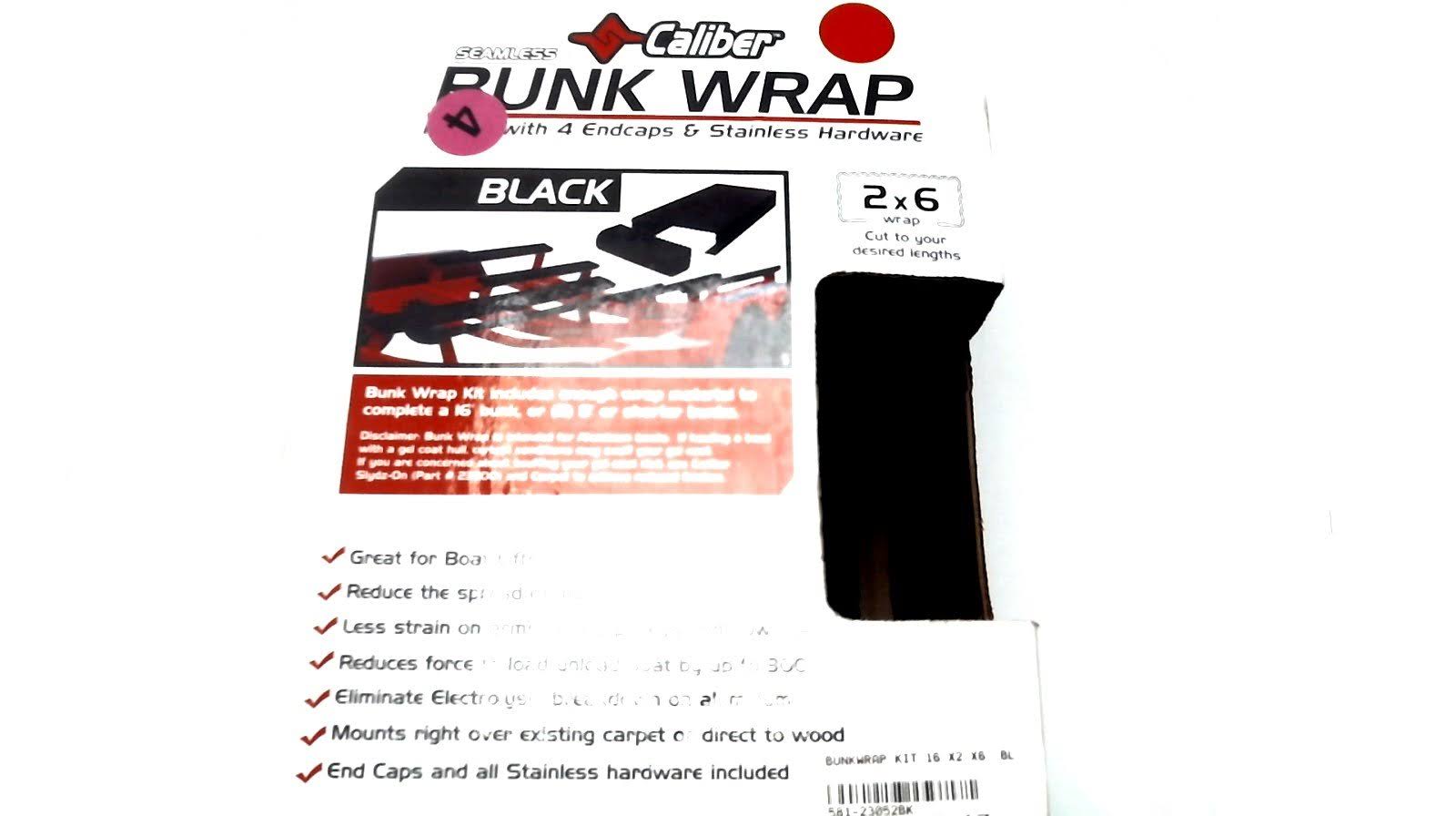 Caliber Bunk Wrap Kit, Black 23052-BK
