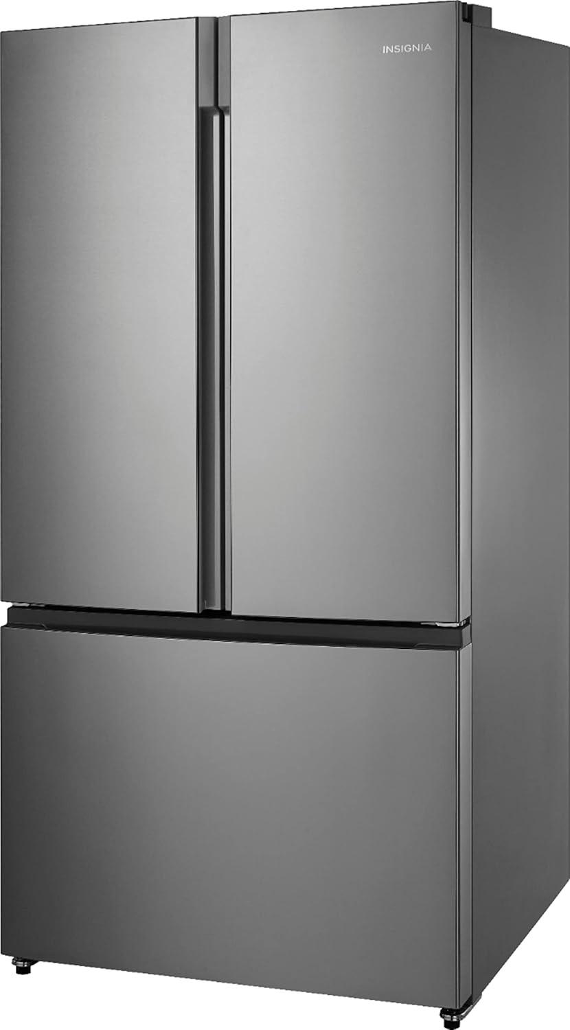 INSIGNIA™ - 26.6 Cu. Ft. French Door Refrigerator