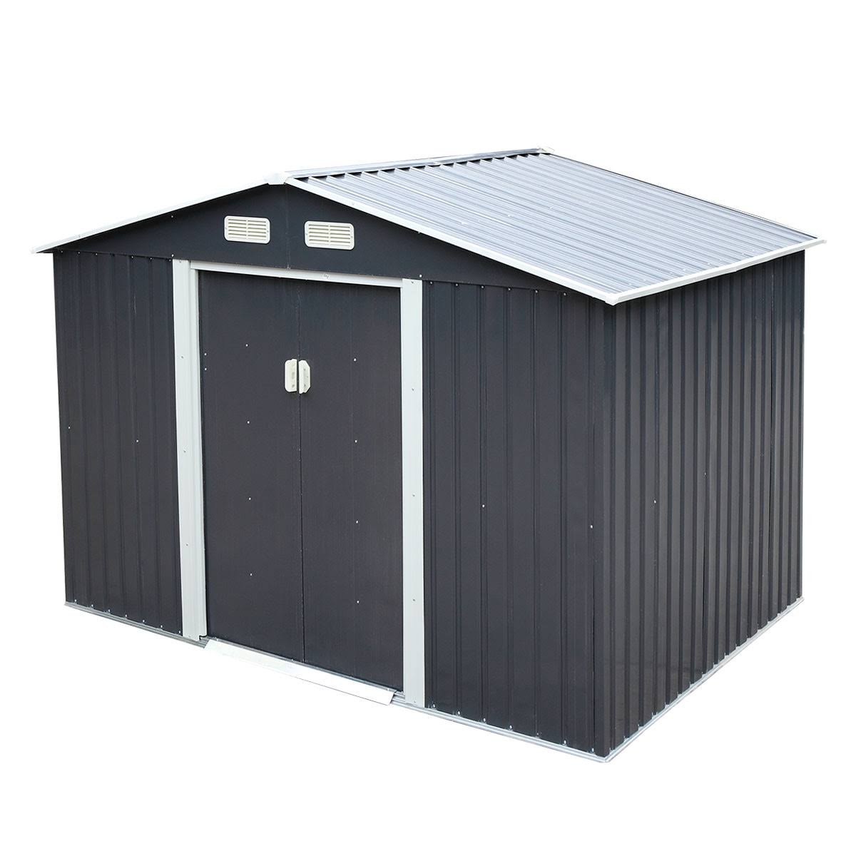 9 x 6 ft VENTILATION Metal Storage Shed