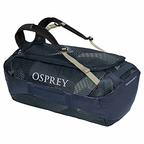 Osprey Transporter 40L Travel Duffel Bag, Black