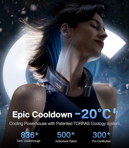 TORRAS COOLIFY Cyber Neck Air Conditioner, Extreme Cooling Version Neck Fan