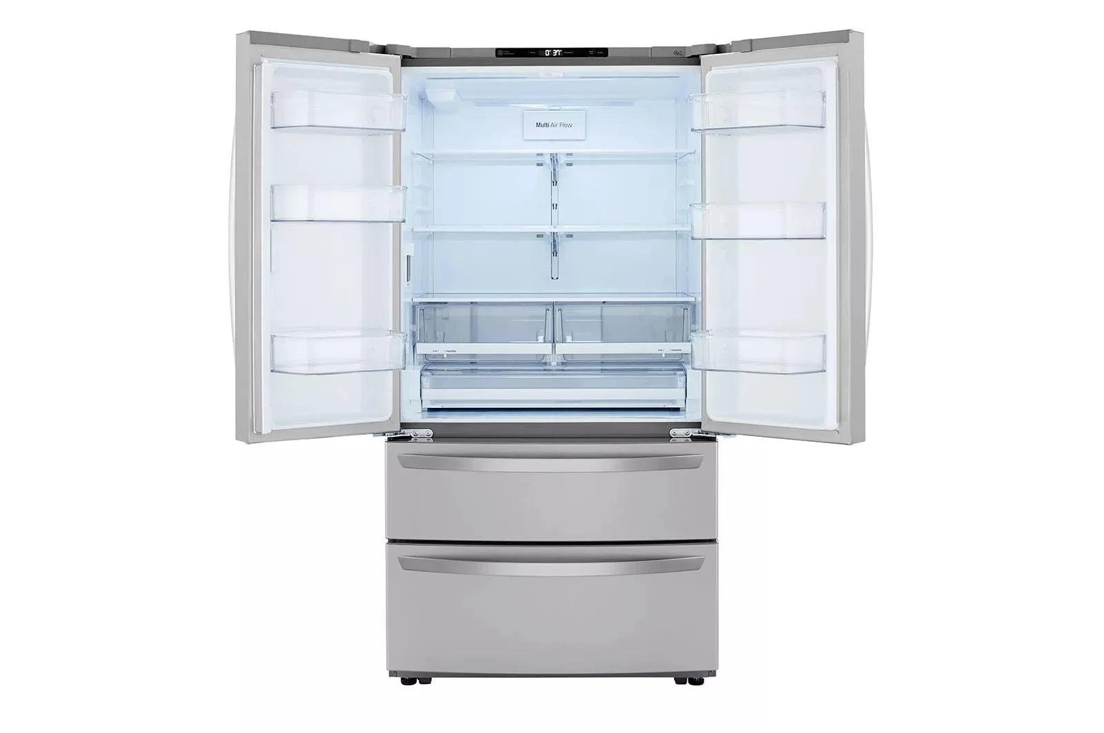36 Inch Counter Depth 4-Door French Door Refrigerator with 22.7 Cu. Ft. Capacity