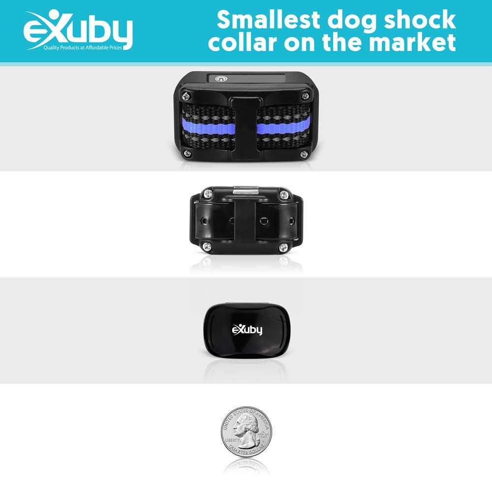 Exuby Tiny Shock Collar for Small Dogs 5-15lbs Smallest Collar on The Market - Pet Supplies online store