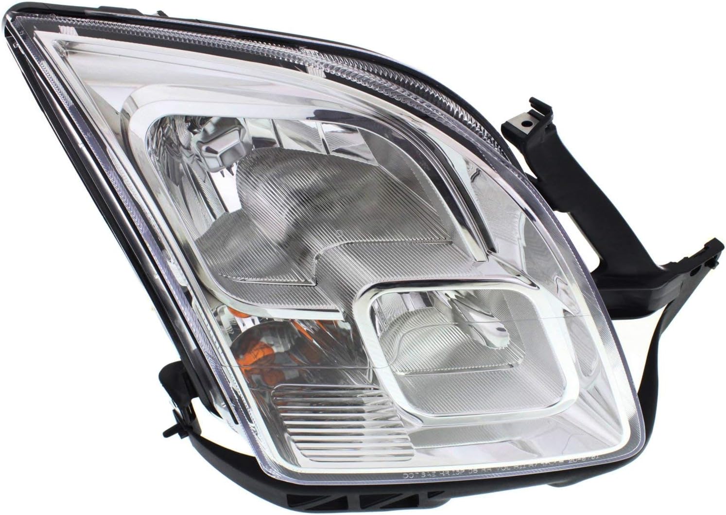 Evan-Fischer Headlight Set Compatible with 2006-2009 Ford Fusion Left Driver and Right Passenger Side Halogen With bulb(s)