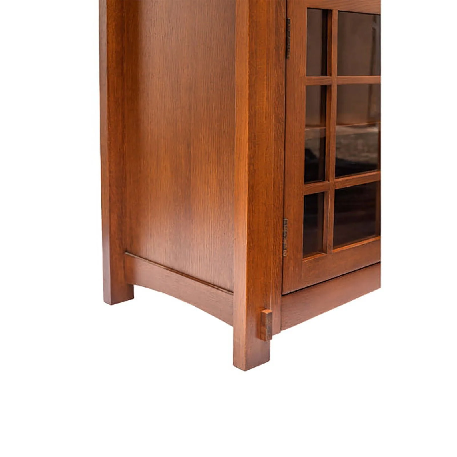Crafters and Weavers Arts and Crafts Wood Sideboard in Cherry