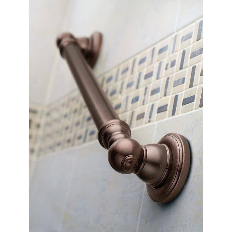 Moen YG5412BN Kingsley 12x22 Grab Bar Brushed Nickel