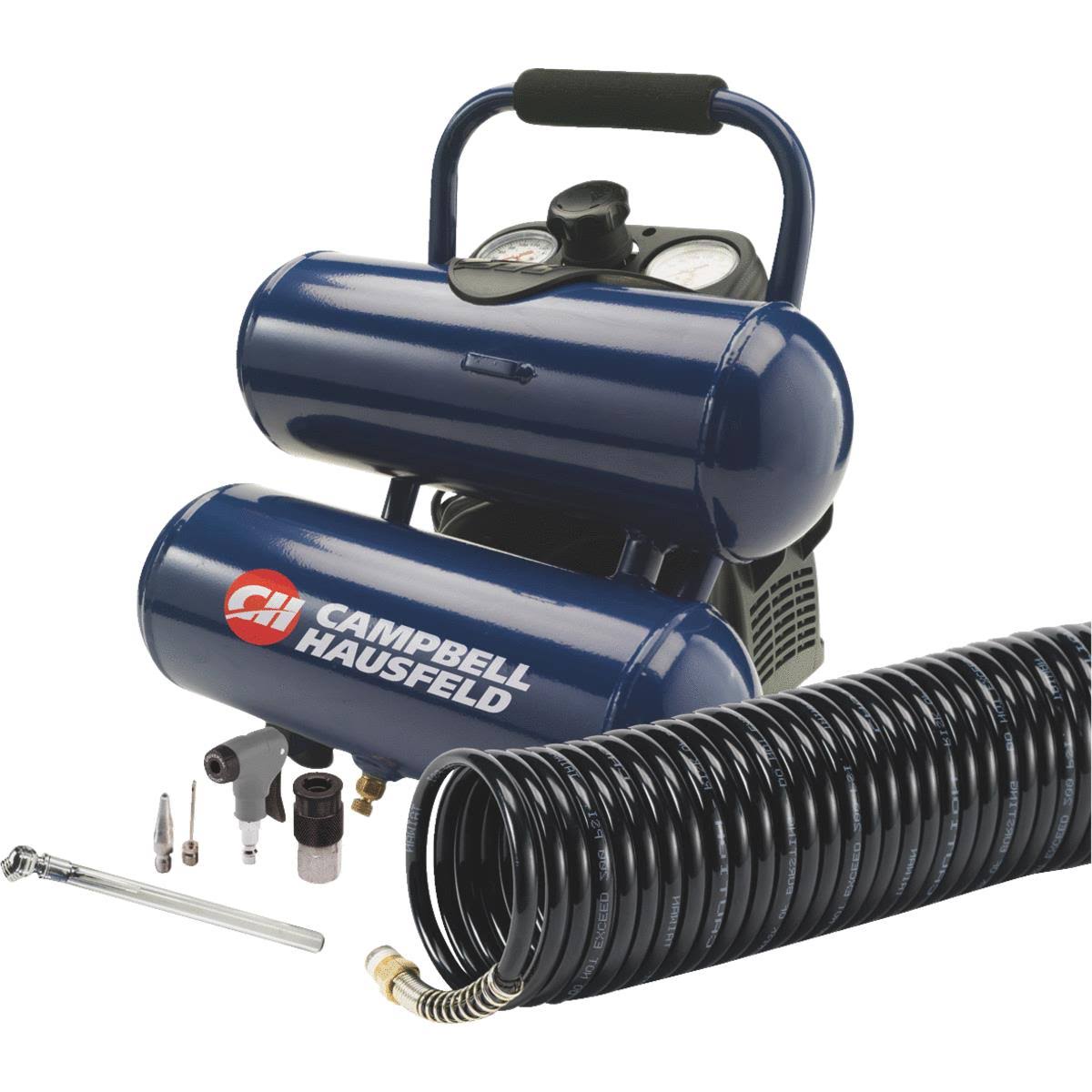 Campbell Hausfeld FP260200DI 2 Gallon Twin Stack Air Compressor Kit