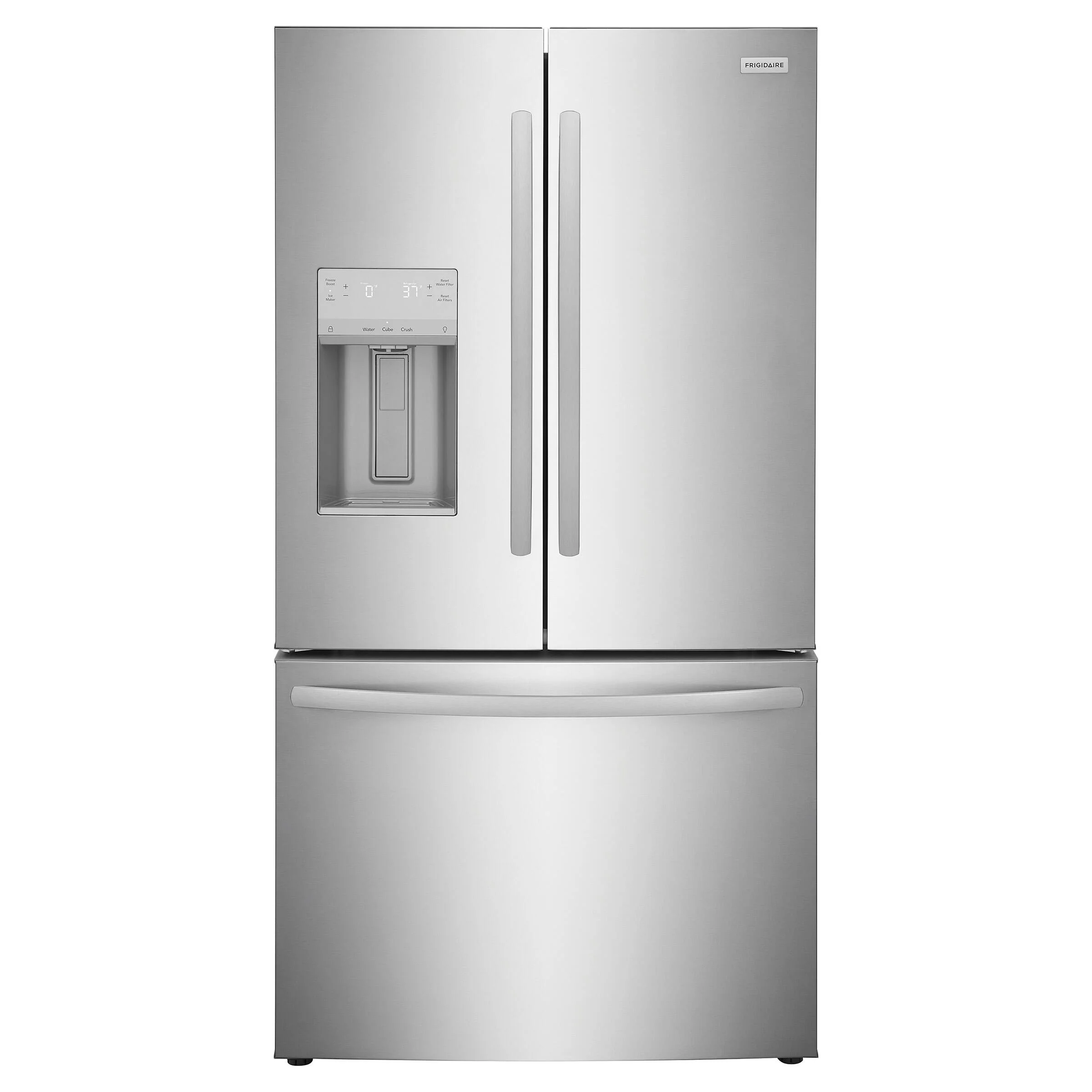 FRIGIDAIRE 36 IN. 22.6 CU FT. STAINLESS STEEL COUNTER-DEPTH FRENCH DOOR REFRIGERATOR - FRFC2323AS
