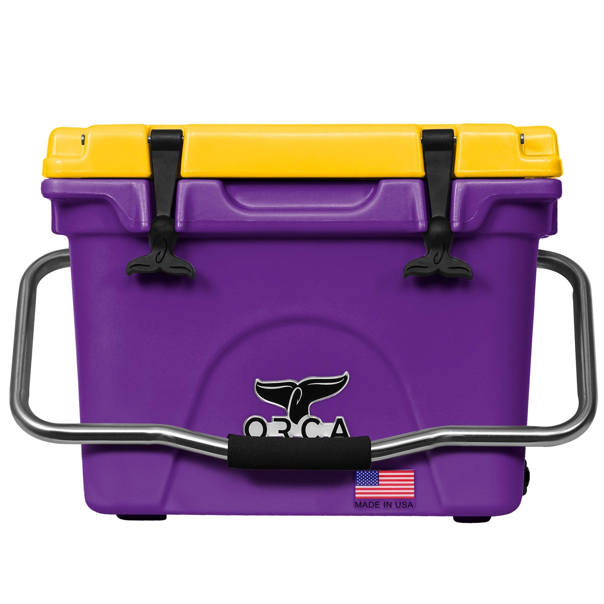 Orca 26-Quart Cooler - Purple/Gold