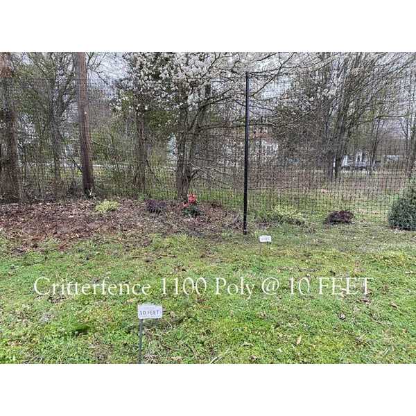 Critterfence 1100 Black Graduated Reinforced Bottom Fence - Shop Hardware Tools Online Store