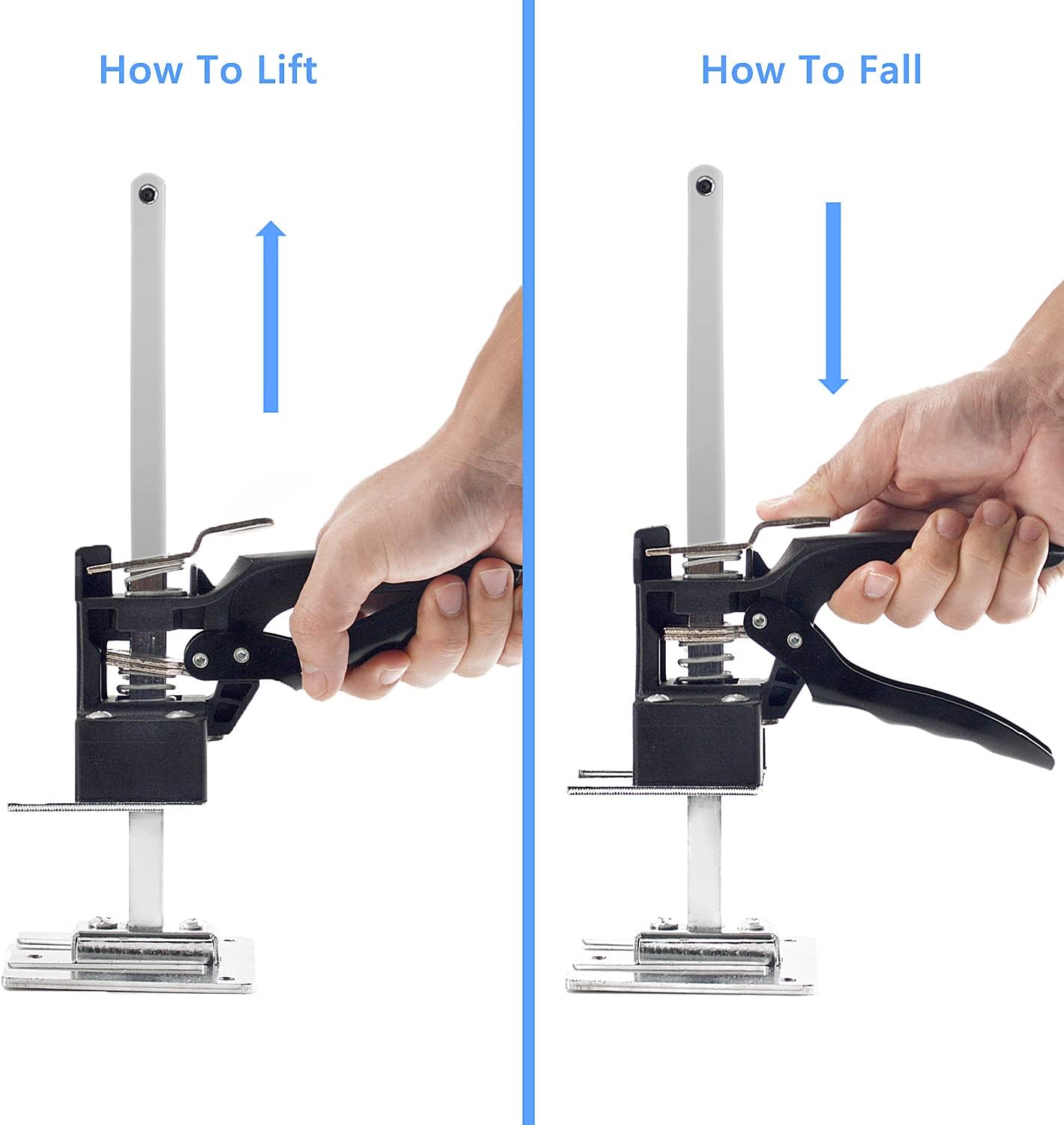 Labor Saving Arm Jack Lever Arm Hand Jack Lift Tool Cabinet Jack Lifts Door Lifter Lifting Tool Jack Effort Elevator Handheld Jack Arm Tools Jack Drywall Lifts Height Up To Rises7.76 Inches 2 PACK Pack of 2