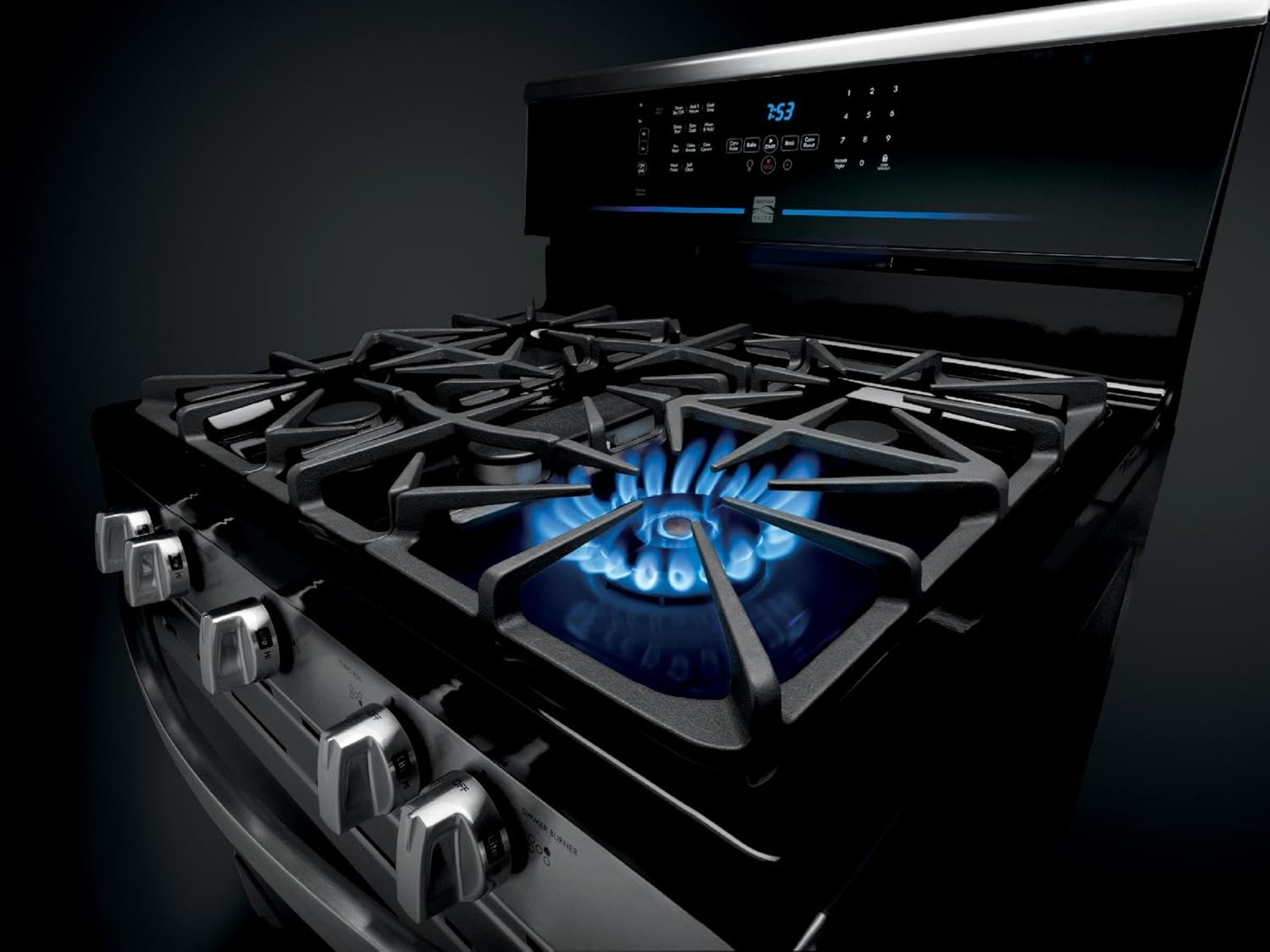 Kenmore Elite 75353 5.5 cu. ft. Self Clean Dual Fuel Range in Stainless Steel, includes delivery and hookup