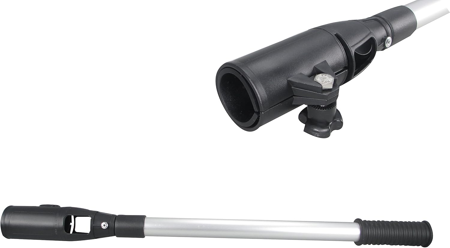 Pactrade Marine Boat Trolling Motor Telescopic Extension Handle Anodized Aluminum 24'' - 40'' Pack of 2