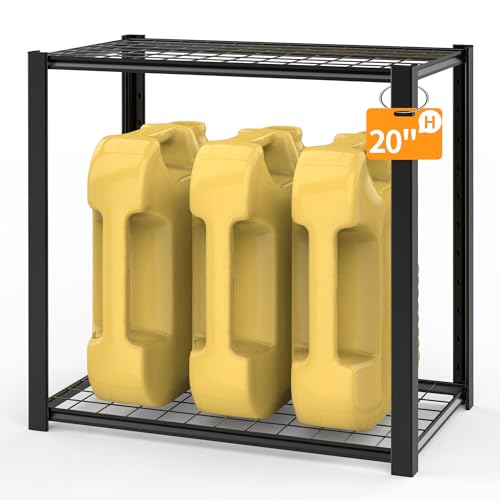5-Tier Garage Shelving Heavy Duty, 3000 LBS Capacity Metal Storage Rack 76" H x 60" W x 24" D, Adjustable Steel Shelves Unit for Garage, Warehouse, Basement, Pantry, Workshop.1 Pack