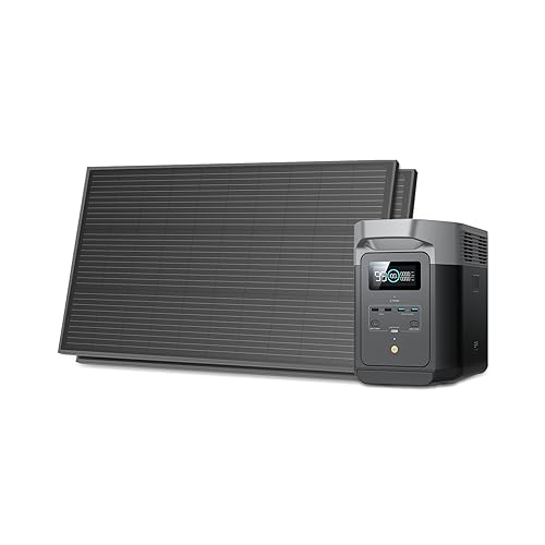 EF ECOFLOW Solar Panel, High Efficiency Monocrystalline PV Modules