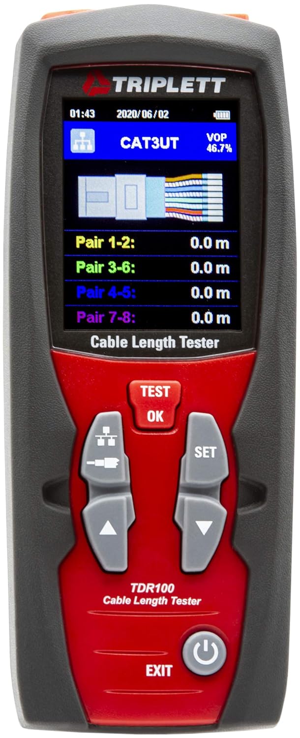 Triplett Fox & Hound Premium Tone and Probe Wire Tracing Kit Generates Multiple Tones with Adjustable Sensitivity for Electrical Wire, LAN Cable, Telephone, and More (3399)