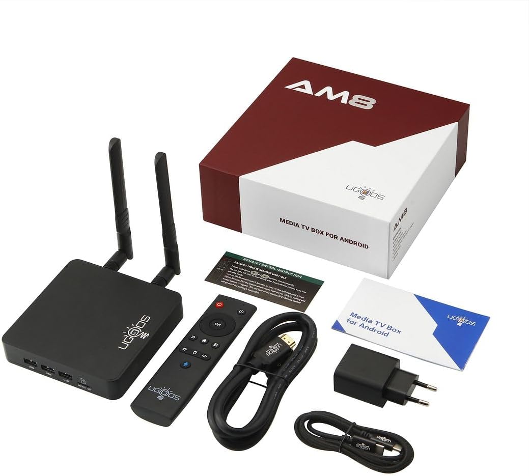 AM8 8K Ultra HD Android TV Box Android 11.0 Amlogic S928X-J LPDDR4 4GB RAM 32GB ROM WiFi6E 1000M LAN BT5.3 USB3.0 Support AV1 H.265 8Kx4K 60fps HDR Set Top TV Box