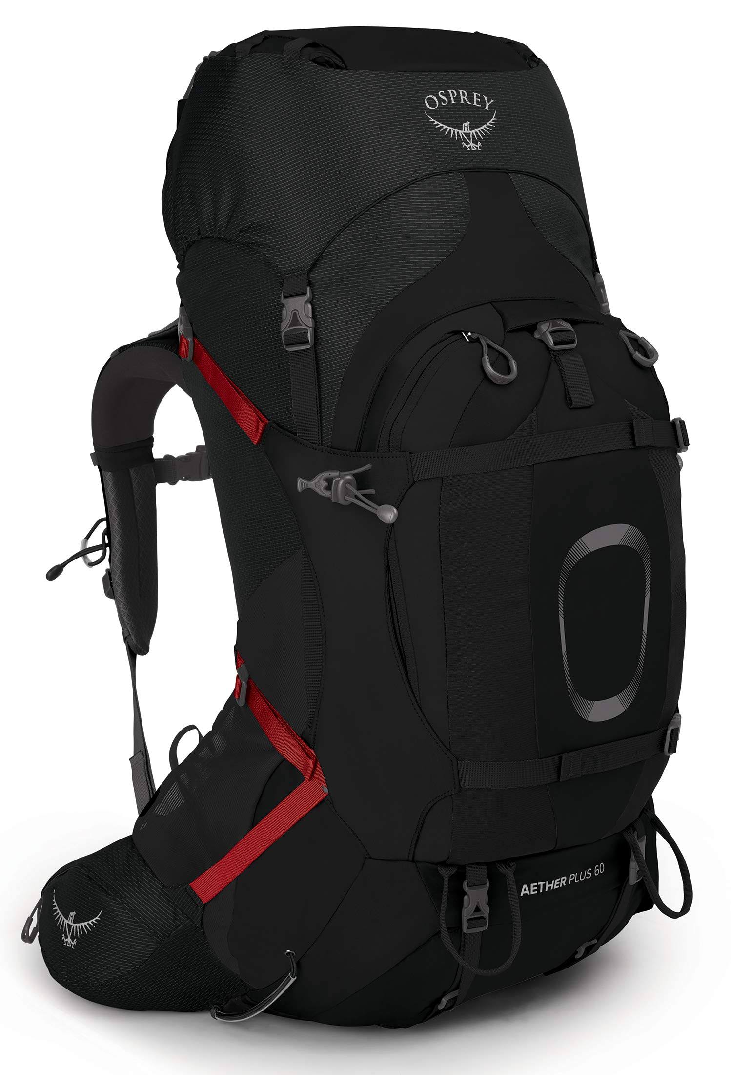 Osprey Aether Plus 60, Black / S/M